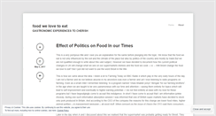 Desktop Screenshot of foodwelovetoeat.com